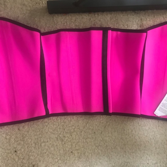 Ann Chery Latex Pink Waist Trainer Cincher - Picture 4 of 7